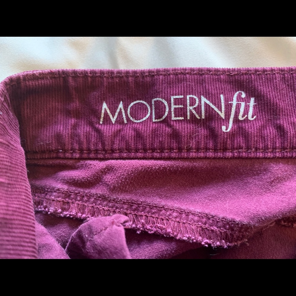 Ann Taylor Corduroy dress/casual pants - Picture 2 of 3